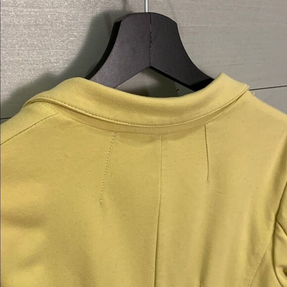 Marella made in Italy Yellow Blazer Tailored Suit Jacket woman’s size 10 - Picture 7 of 10
